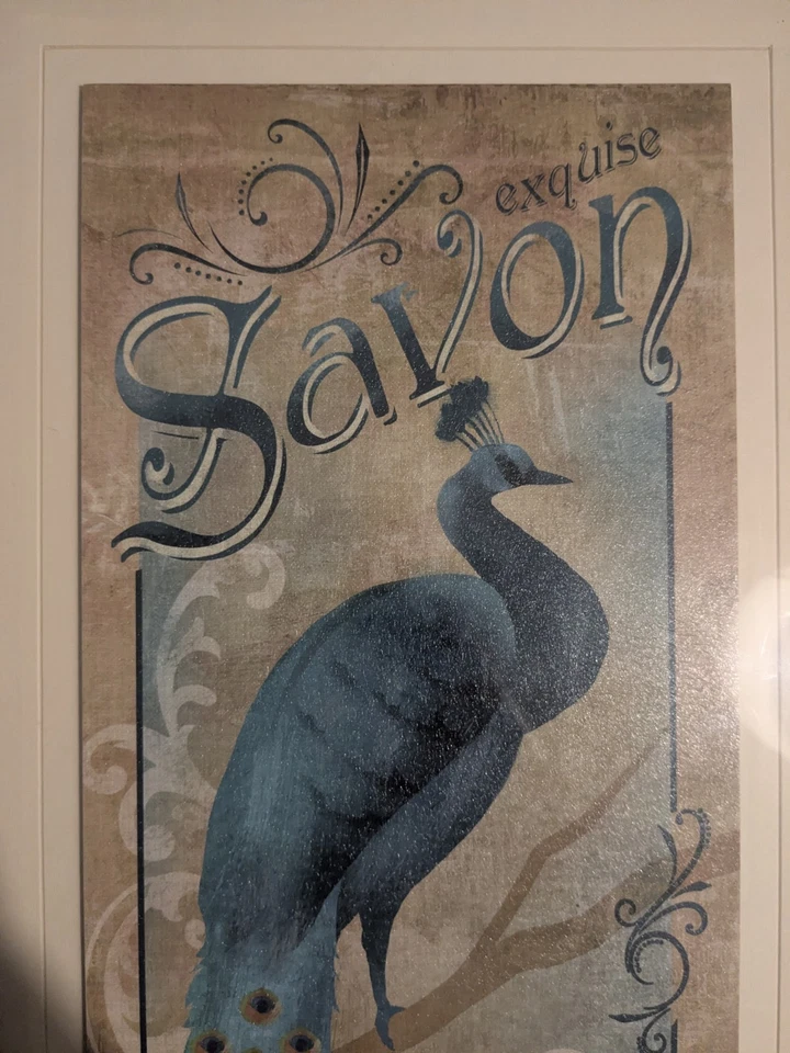 Impresión artística enmarcada Le Parfum de Fleurs and Exquise Savon de Conrad Knutsen Peacock Foto 2 de 4