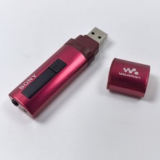 Sony MP3 NWZ-B183F Portable Music Player 4GB Walkman USB MP3 Player - Red