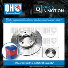 2x Brake Discs Pair Solid fits MERCEDES CLA200 C117 1.8D Rear 13 to 14 OM651.901