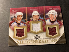 2005-06 Upper Deck NHL Generations Jersey Sakic Hejduk Tanguay Avalanche