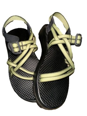 Chaco Vibram Green 2x/2 Performance Hiking Sandal Women's Size 7