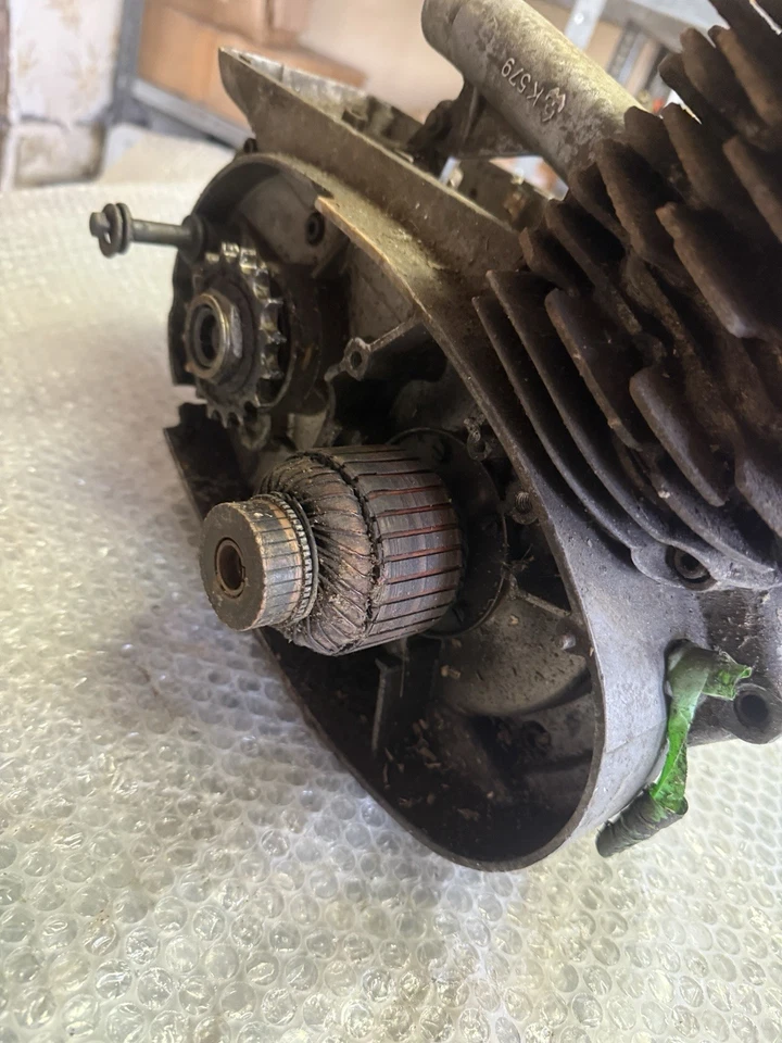 DKW RT Motorblock Zylinder unvollständig Fundzustand Ersatzteilspender Oldtimer - Bild 2 von 4