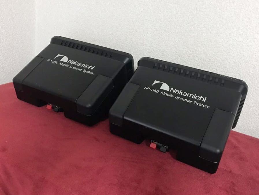カーオーディオ Nakamichi SP-350 Mobile Speaker System Nakamichi Sp-350 Stationary Sealed 2-Way Speaker High-Fidelity