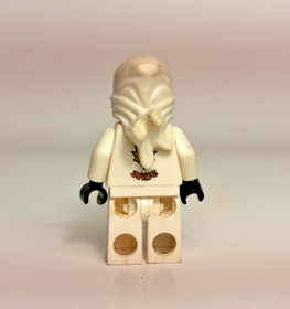 LEGO Zane DX Minifigure White Ninja Dragon Suit Ninjago 2260 2171