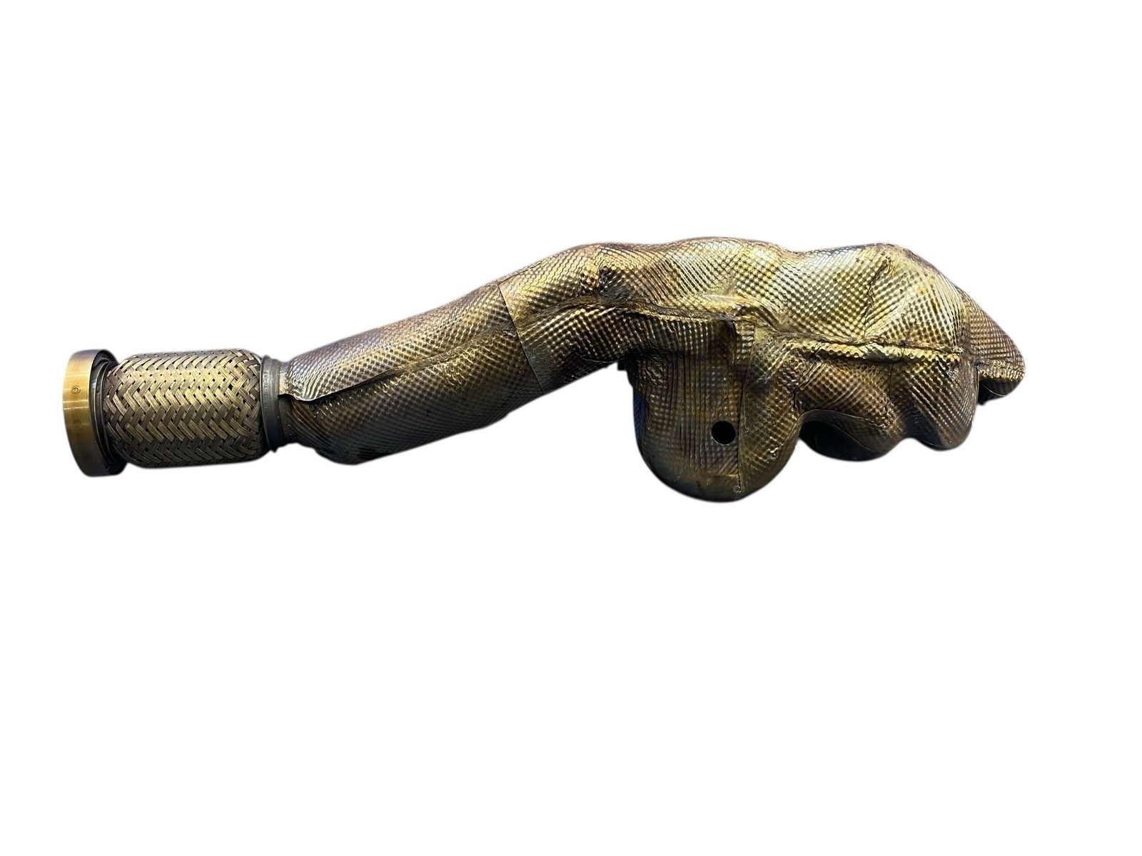 2012 AUDI R8 RECERTIFIED AWD 5.2L CATALYTIC CONVERTER PIPE U/VGA/420131090/1010