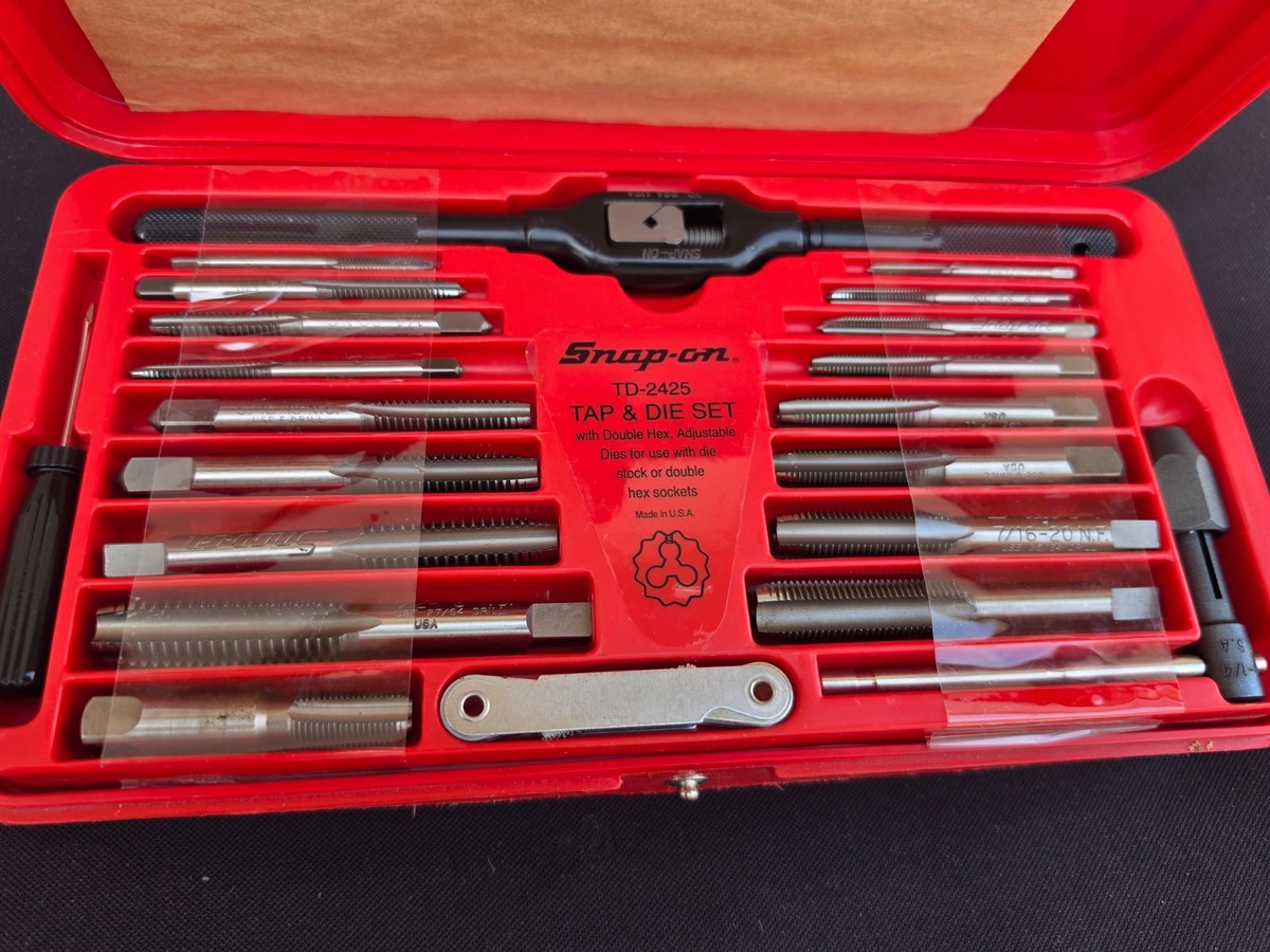 Buy Snap-on 41 PC USA Tap and Die Set TD2425 online | eBay