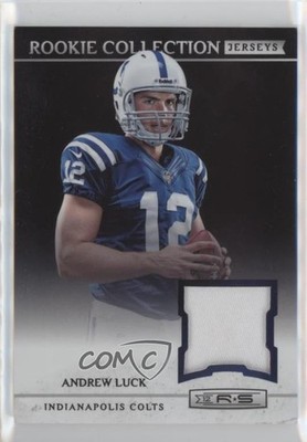 2012 Rookies & Stars Rookie Collection Jerseys Prime 34/49 Andrew Luck RC 9o3