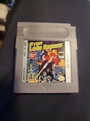 Hyper Lode Runner (Nintendo Game Boy, 1990) Authentic Tested Cartridge Only