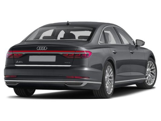 Baguette de coffre chromée pour Audi A8 en acier inoxydable élégant