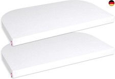 babybay Jersey Spannbetttuch Deluxe Doppelpack passend für die Modelle Maxi, 