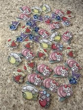 40x Mixed Sanrio fruit Flatback Cabochons.