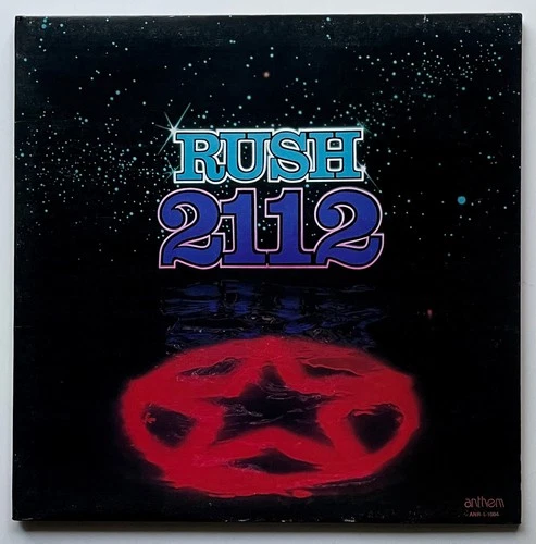 Vtg RUSH Album 2112 Record ANTHEM Canada 1978 PRESSING Vinyl Lp OG NEAR MINT!!
