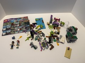 LEGO Friends: Jungle Bridge Rescue (41036) 96% Complete Instructions 2 Minifigs
