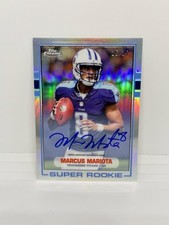 MARCUS MARIOTA 2015 Topps Chrome ‘89 Super Rookie Refractor Auto /35 Titans RC