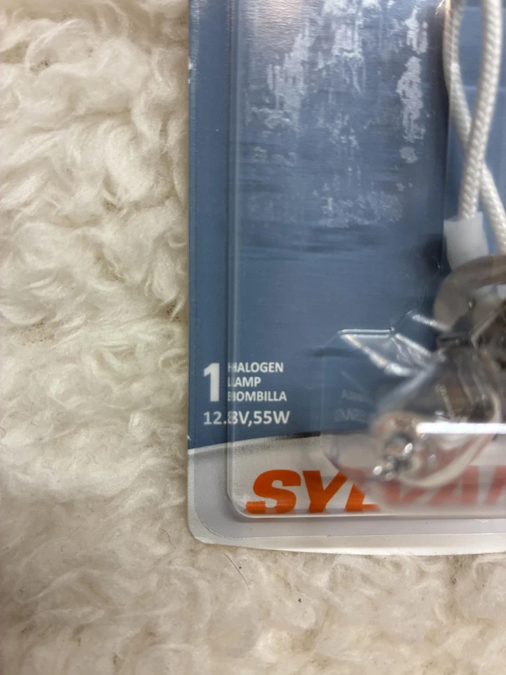 Bombilla halógena para faros antiniebla Sylvania Basic H3.BP H3 12,8 V 55 W OEM nueva única Foto 4 de 4