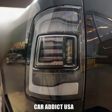 Smoked Tail Lights for 4th Gen Dodge Ram 1500 2500 3500 2009-2018 LED Rear Light