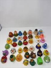 Lot 39 Rubber Ducks Assorted Bath Toys Bulk Party Favors Mixed Designs