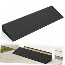1.6 Inch Rise Rubber Threshold Ramp for Doorways, 19.7" Wide | Low 1.6" Rise