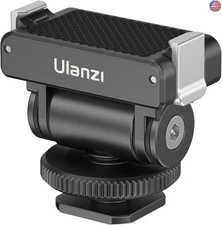 ULANZI CA22 Cold Shoe Adapter Mount with Magnetic Quick Mount, 180 Tilt
