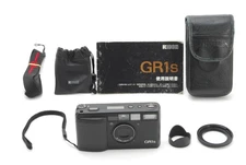 READ [N MINT in Case] Ricoh GR1s Black 35mm Point&Shoot Film Camera Strap JAPAN