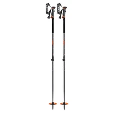 LEKI Helicon Lite Adjustable Anthracite/Orange/Black Ski Poles (65227431)