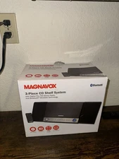 Magnavox MM444BT 3-Piece CD Shelf System with Digital PLL FM Stereo Radio