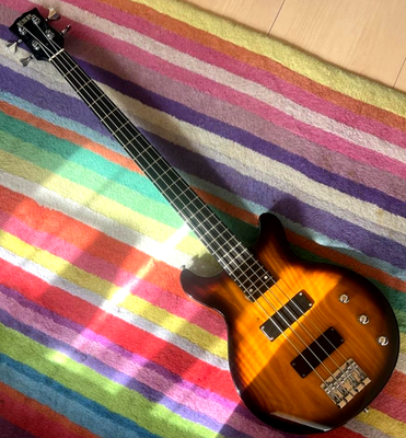 ESP J-TVB-V Tobacco Sunburst LUNA SEA J Signature model Electric