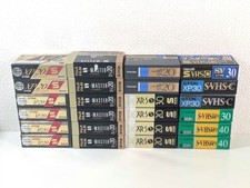   SEALED Lot of 24  TDK FUJIFILM TOSHIBA maxell S-VHS-C Video Tapes 20 30 40 min