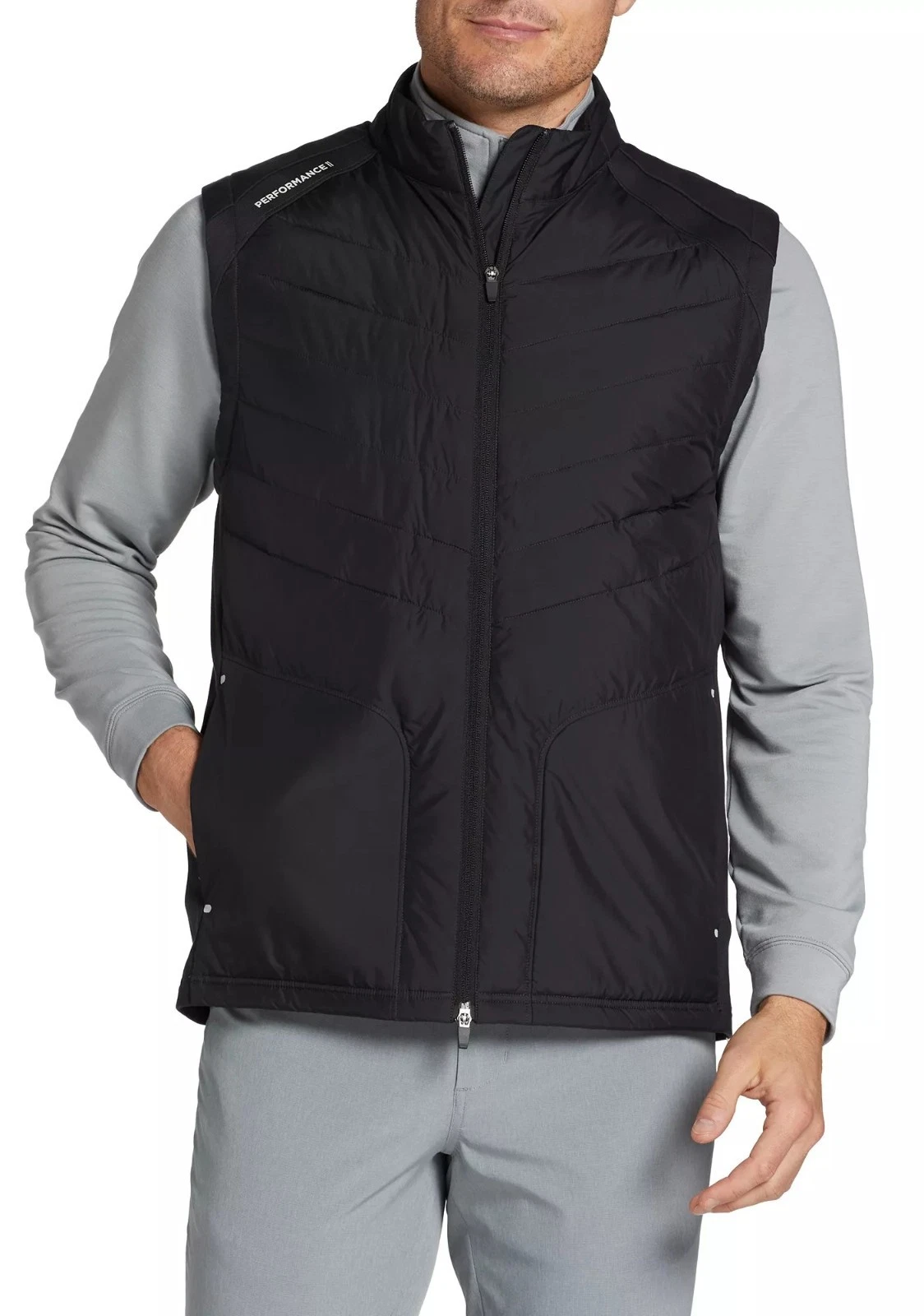 NEW Walter Hagen Men's Size S Performance 11 Hybrid Golf Vest Black NWT