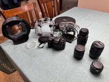 Canon EOS 7D Mark II DSLR Camera and Ikelite Underwater Housing Photography Kit