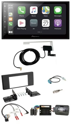 Pioneer USB Lenkrad 2DIN Bluetooth DAB Autoradio für Land Rover Range Rover Vogu - Bild 1 von 4
