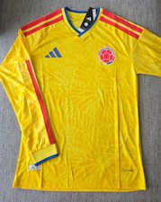 Colombia 2026 Mens Home Player Long Sleeve Jersey - Camiseta Jugador Selecci n