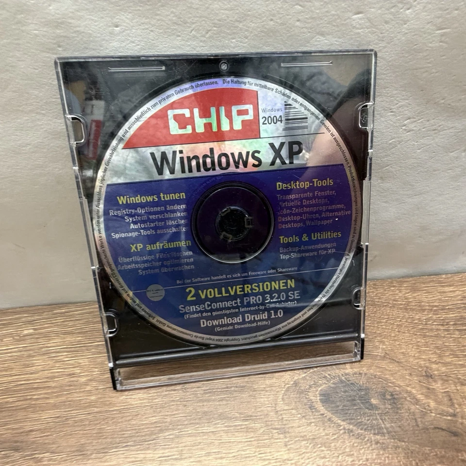 CHIP Windows XP CD Tools Utilities Vollversionen 2004 - Bild 1 von 1