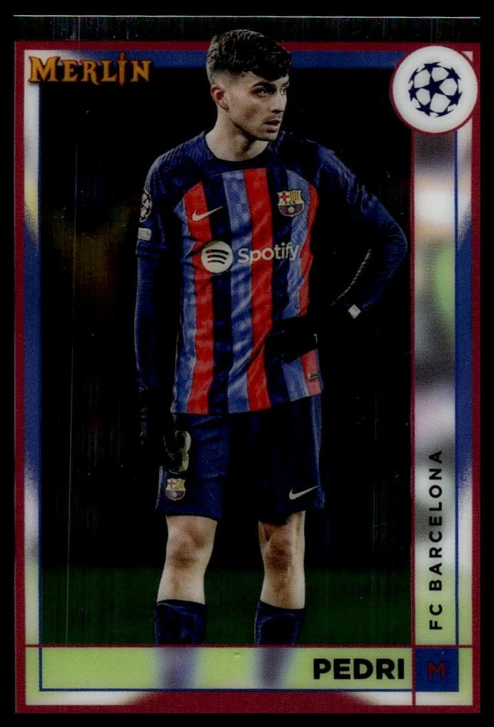 2022-23 Topps Merlin UEFA Club Competitions Pedri #47 for sale | eBay