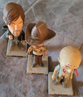AMC THE WALKING DEAD SET OF BOBBLEHEADS DARYL, RICK, RV WALKER LOOSE GREAT COND. — photo 10