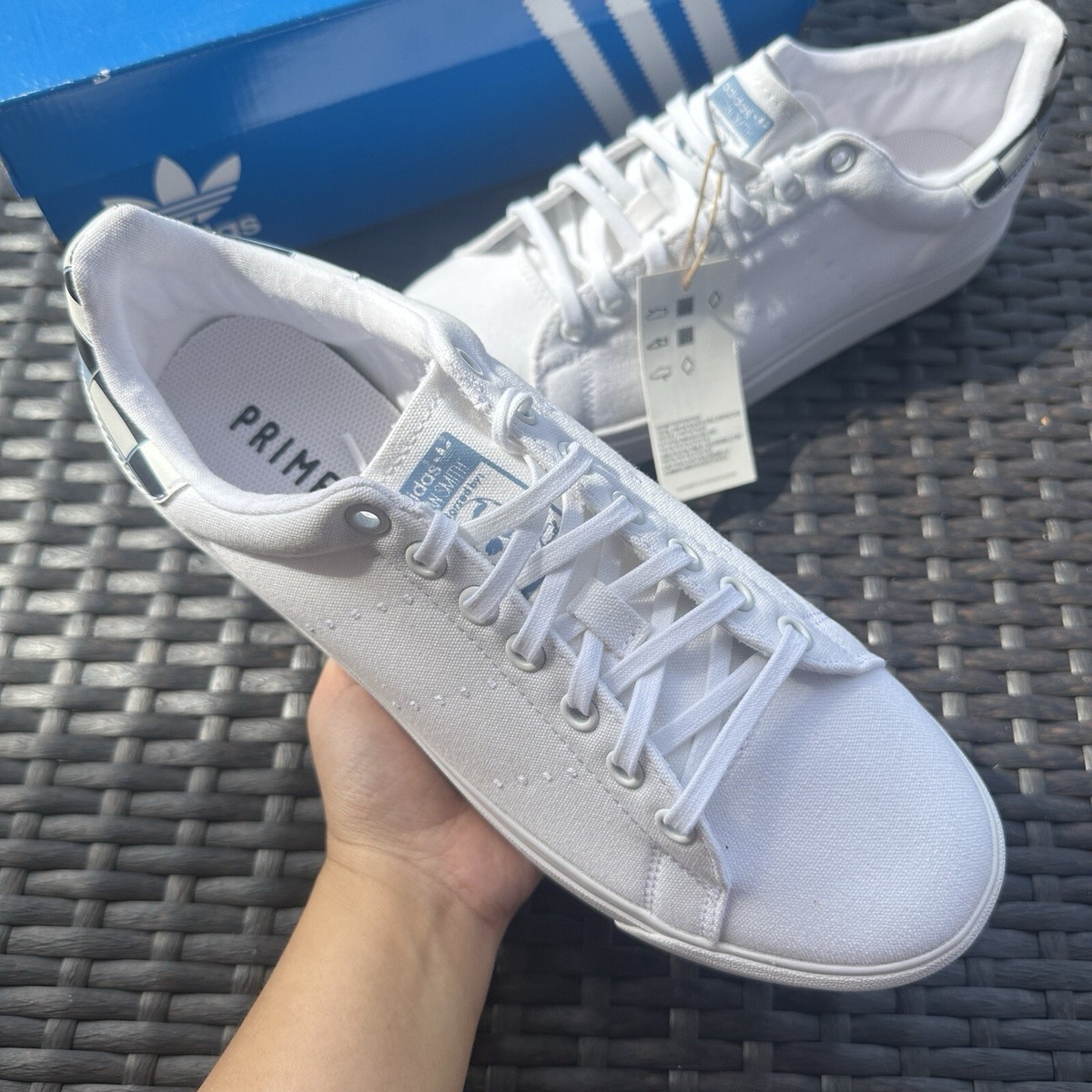Adidas Stan Smith Vulc White Ambient Sky Men\'s Athletic Shoes GZ8955 Stan Smith Vulc Stan Smith Vulc  main image 2