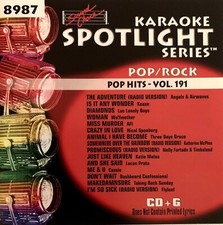SOUND CHOICE SPOTLIGHT - POP HITS - SC8987 - VOL 191 - NELLY FURTADO  RARE 