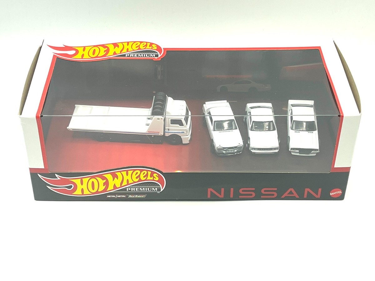 Hot Wheels Walmart Exclusive Premium Nissan Skyline White Garage