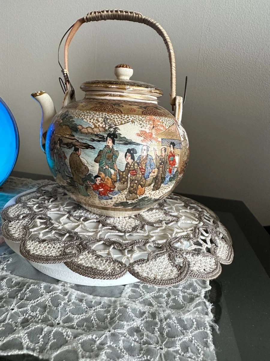 陶瓷古董原创古董日本茶壶| eBay
