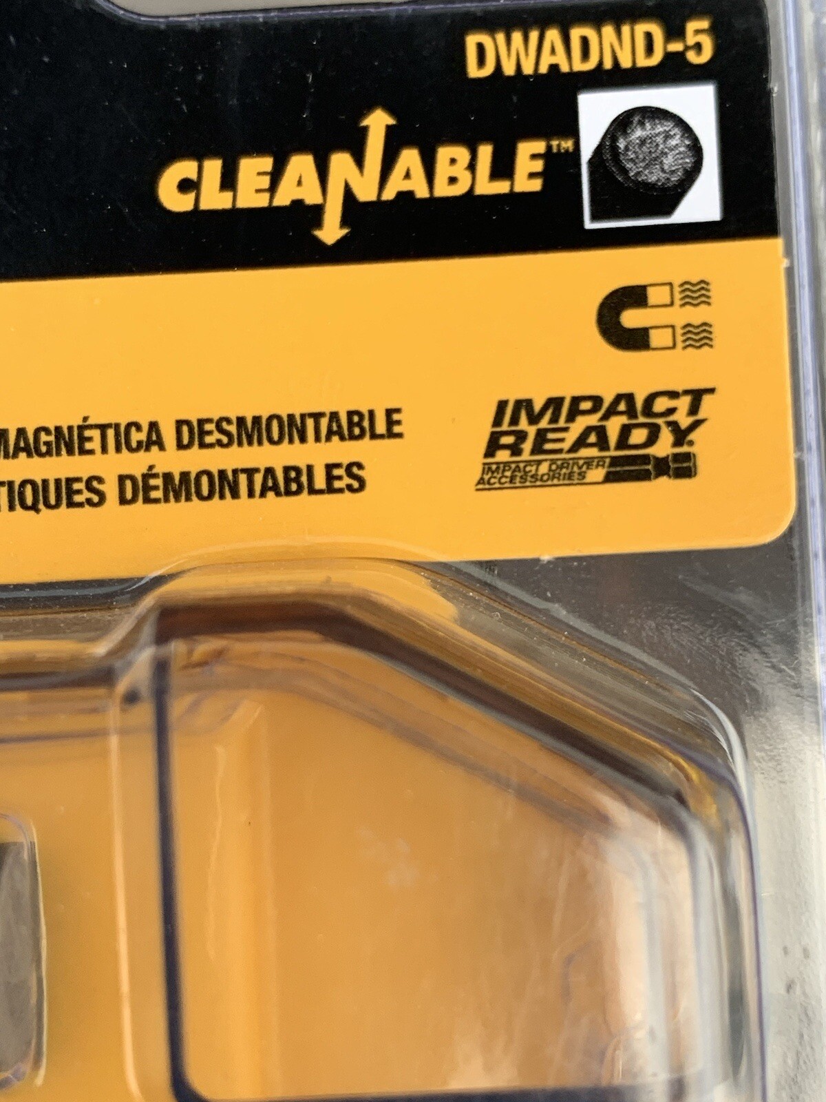 DeWALT 5PIECE DETACHABLE NUT DRIVER SET IMPACT READY IN CASE