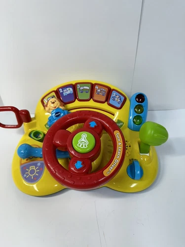 VTech Turn and Learn Driver Electonic Toy Sounds and Lights