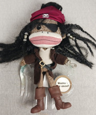 Planet Sock Monkey Long Sock Silver- No sword - Pirate, Long John Silver