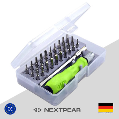 Feinmechaniker Präzisions Schraubendreher Set Mini 32 in 1  Bit Set Bitset