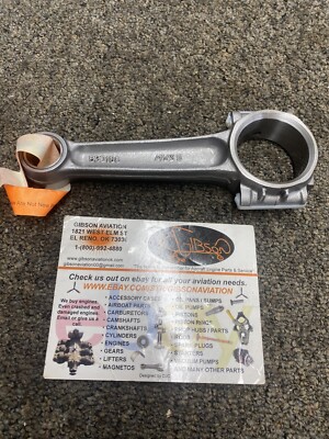 CONTINENTAL 530184A2 CONNECTING ROD CAST # 530186 ATLAS 5 O-200, O-300 ...