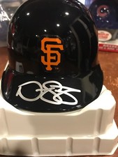 Nate Schierholtz Signed San Francisco Giants Mini Helmet AMSM