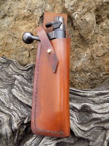 mounted shooting holster