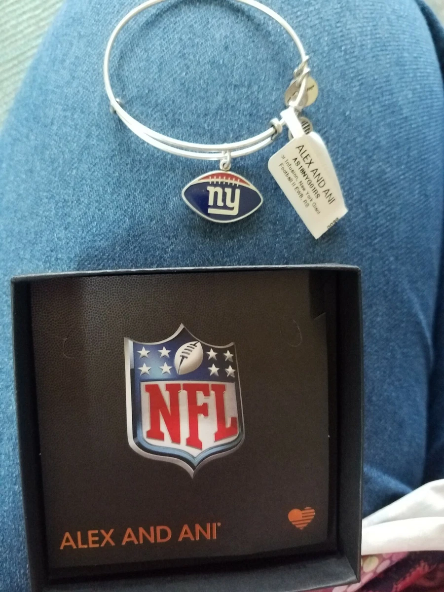 Alex and ani outlet ny giants bracelet