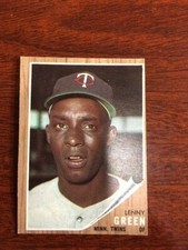 1962 Topps #84 Lenny Green EX(oc)