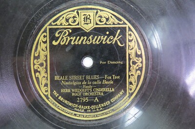 Herb Wiedoeft's Orch. - BRUNSWICK 2795 - Beale Street Blues & Maple Leaf Rag