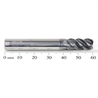 8 mm SECO JS554 JABRO 4 Flöte Hochleistungs-Schaftfräser 554080R050Z4.0-SIRON-A